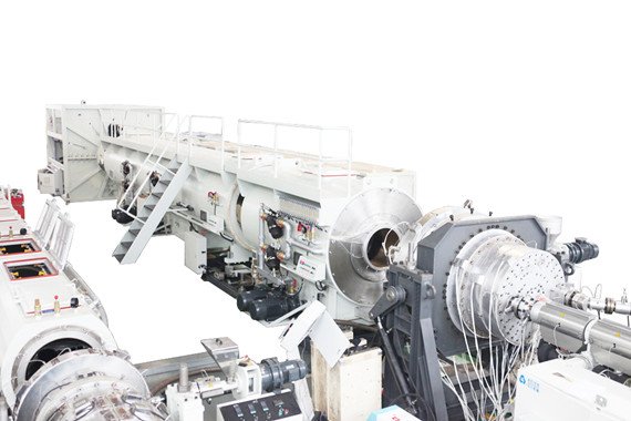 HDPE pipe extrusion machine