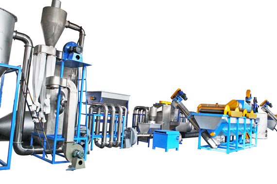 PE film recycling machine