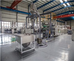 Whole sheet extrusion line