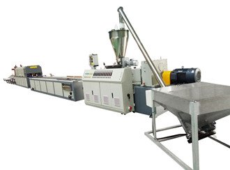 pvc profile extruding line