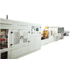 PVC pipe extrusion line