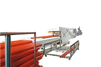 PVC pipe extrusion machine