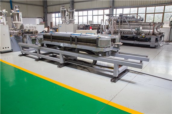 DWC PIPE EXTRUSION MACHINE