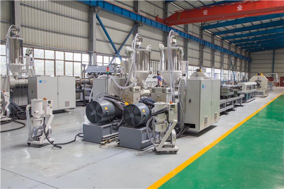 CORRUGATED PIPE EXTRUSION LINE