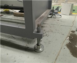 footer for haul-off and cutter