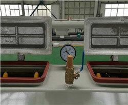 pressure meter of vacuum tank