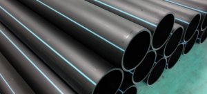 HDPE plastic pipes