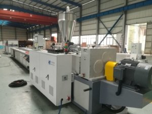 plastic profile making machine