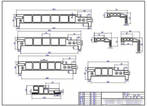 door frame drawing