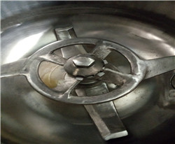 stainless steel mixing blade
