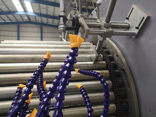 Cooling pipe hoses