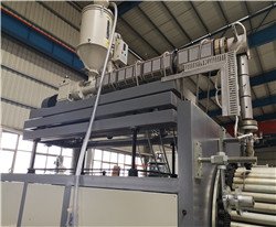 details of PP hollow wall winding machine