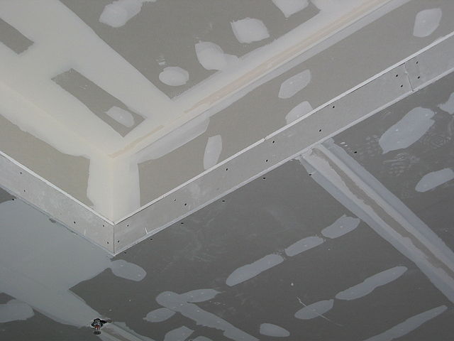 Gypsum ceiling installation