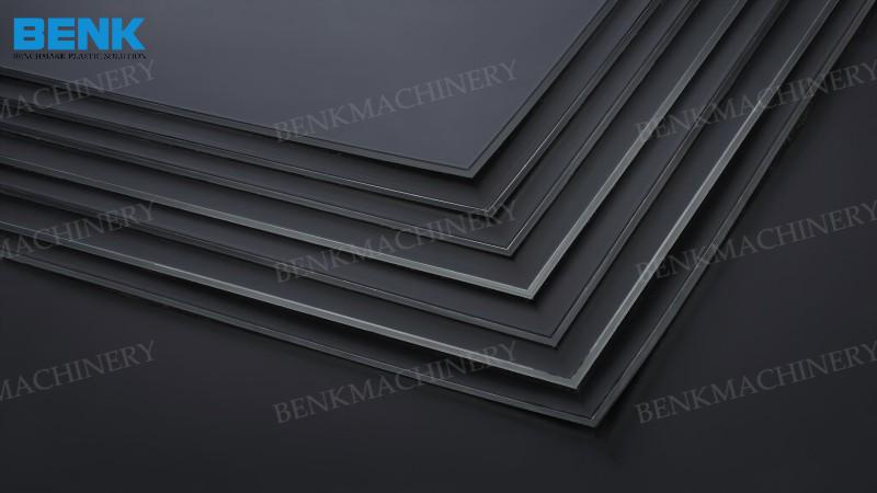 HDPE sheets produced by BENK extruder