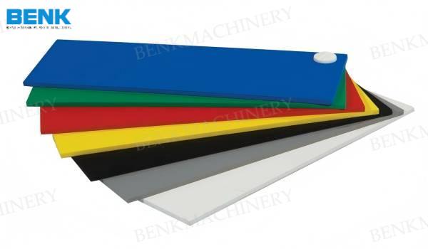 Customize PVC board into colorful colors