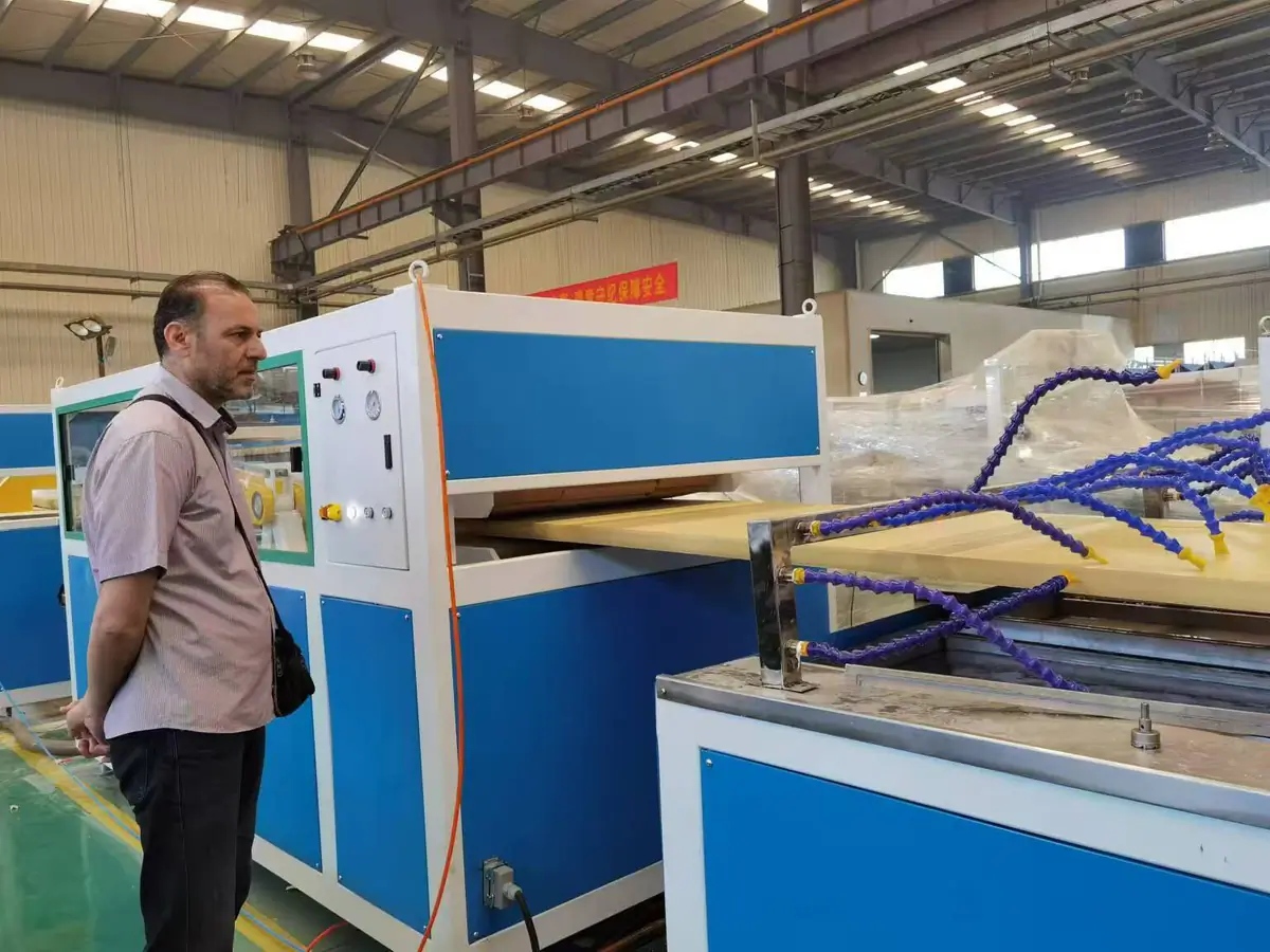 Haul-off machine