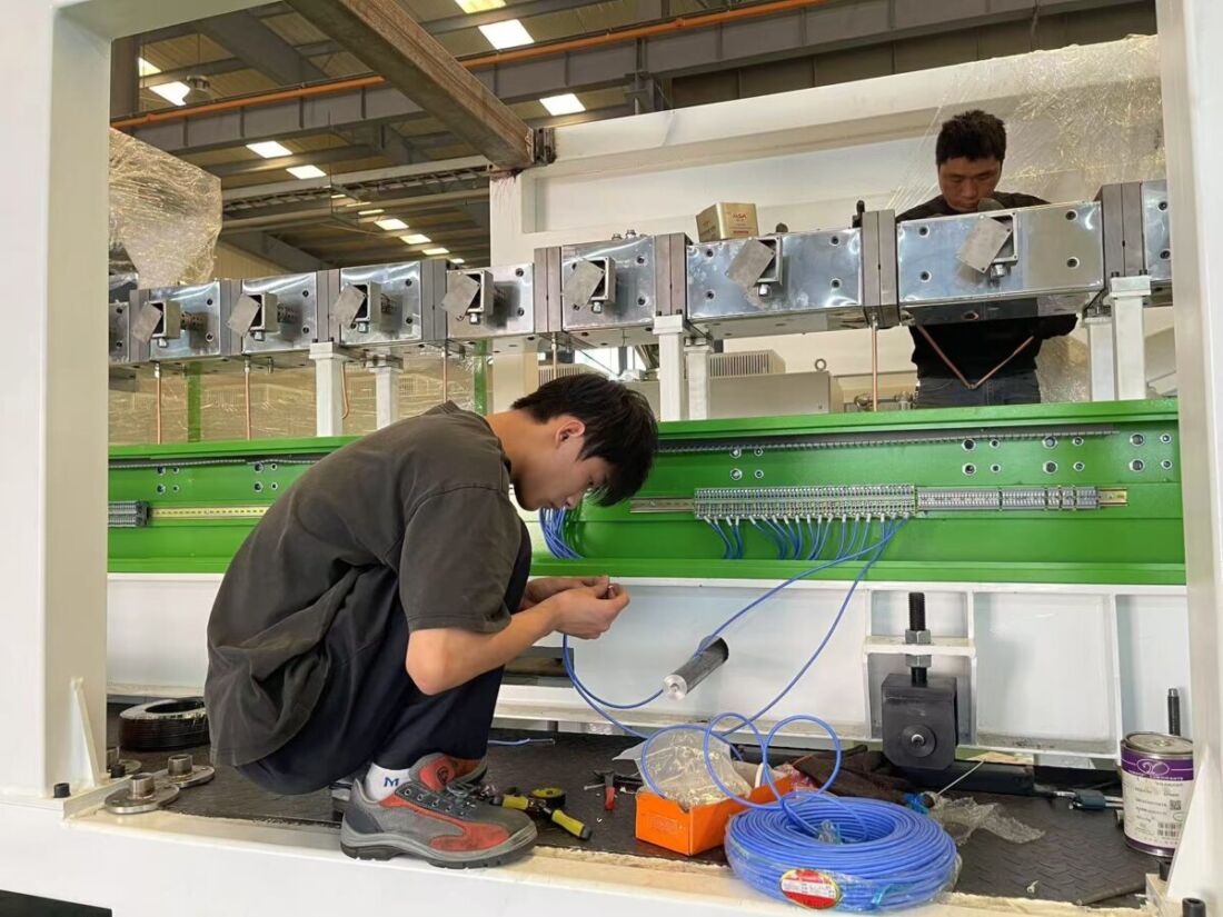 PET sheet production line -control cabinets