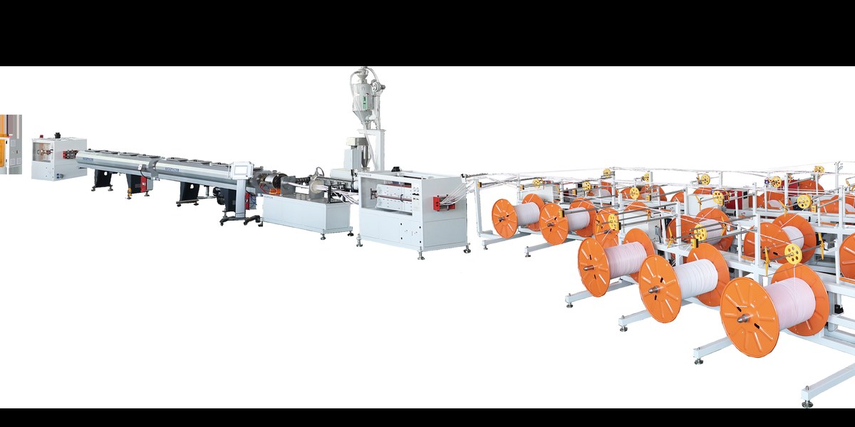 COD Corrugated Bundle Pipe Production Line manufactured by BENK Machinery