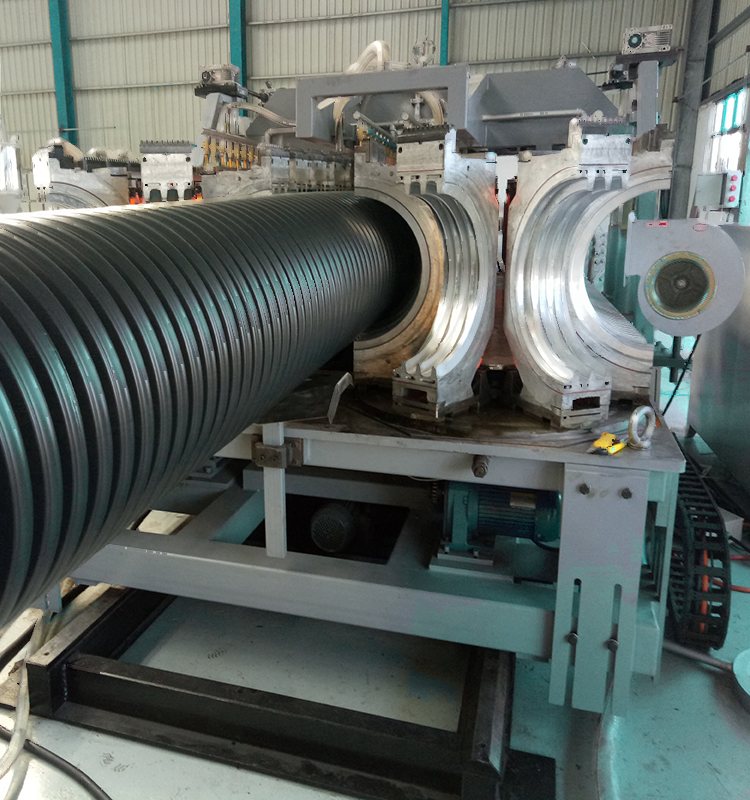 Double Wall Corrugated Pipe Production Line manufactured by BENK Machinery