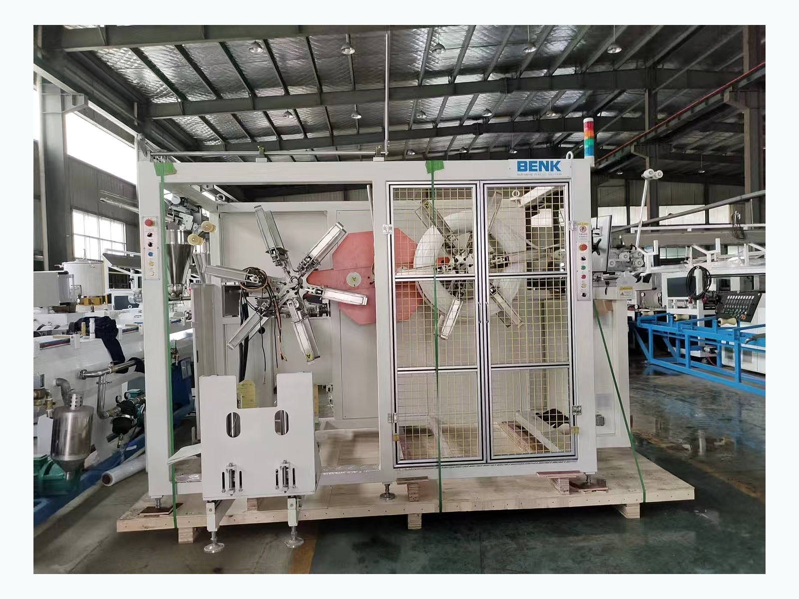 Drip Irrigation Tape Production Line manufactured by BENK Machinery