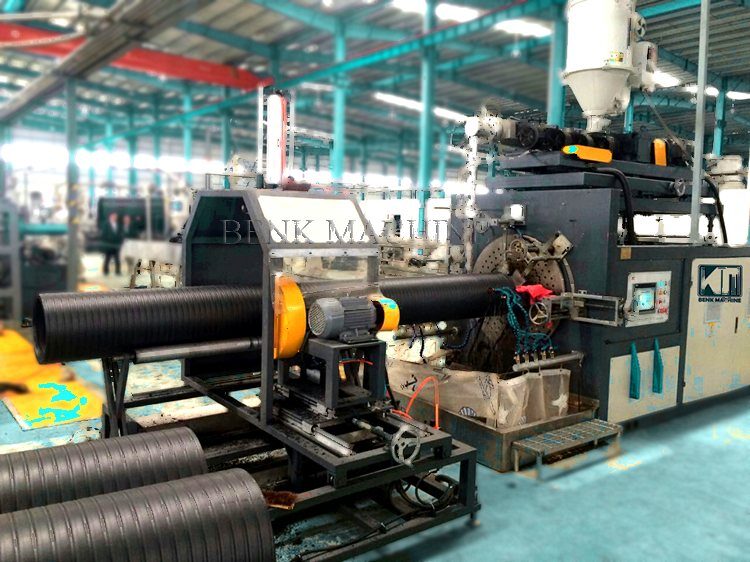 Hollow Wall Winding Pipe Production Line manufactured by BENK Machinery &ndash; applications