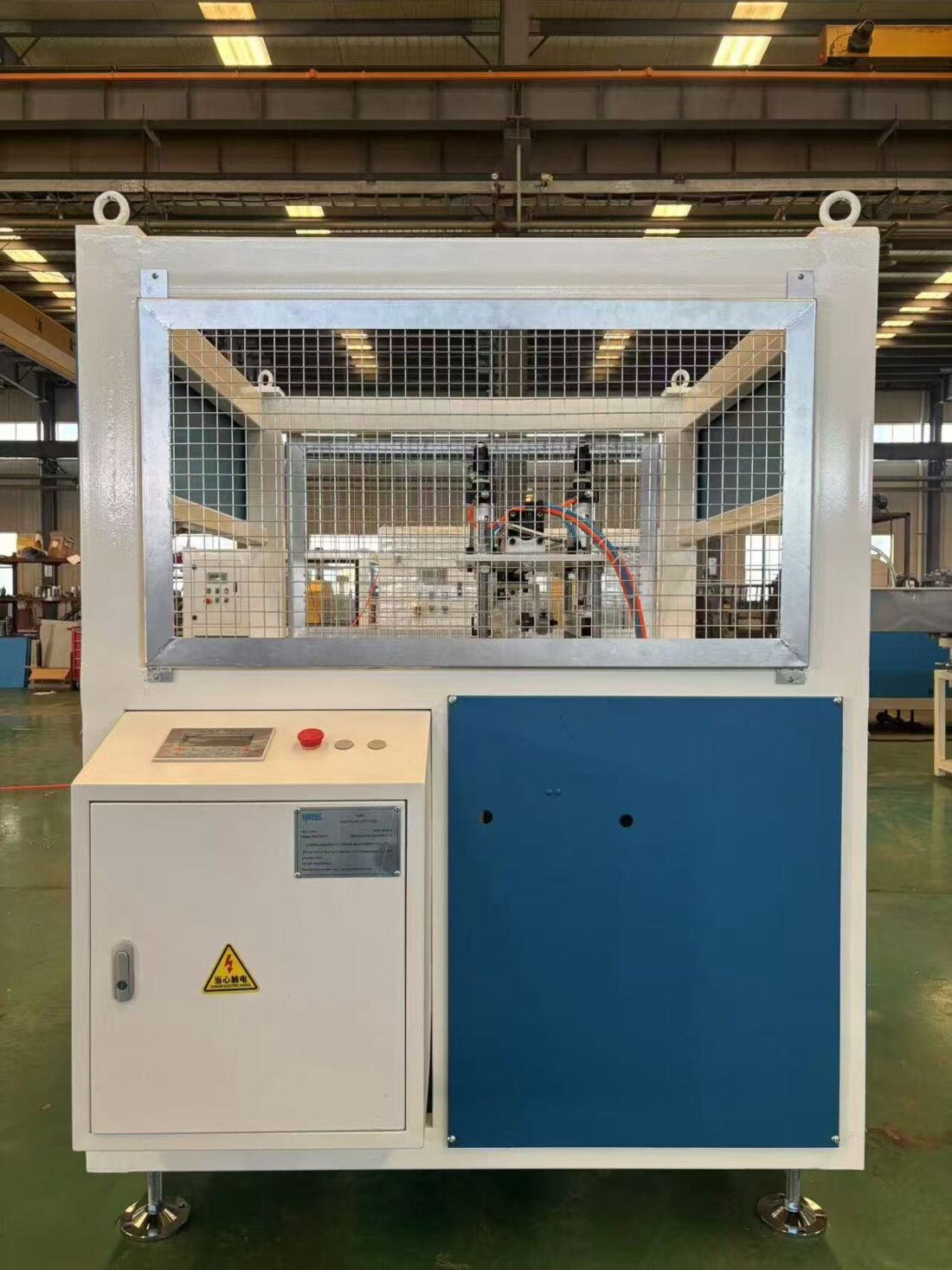 PVC ceiling panel extrusion line - automatic cutting machine