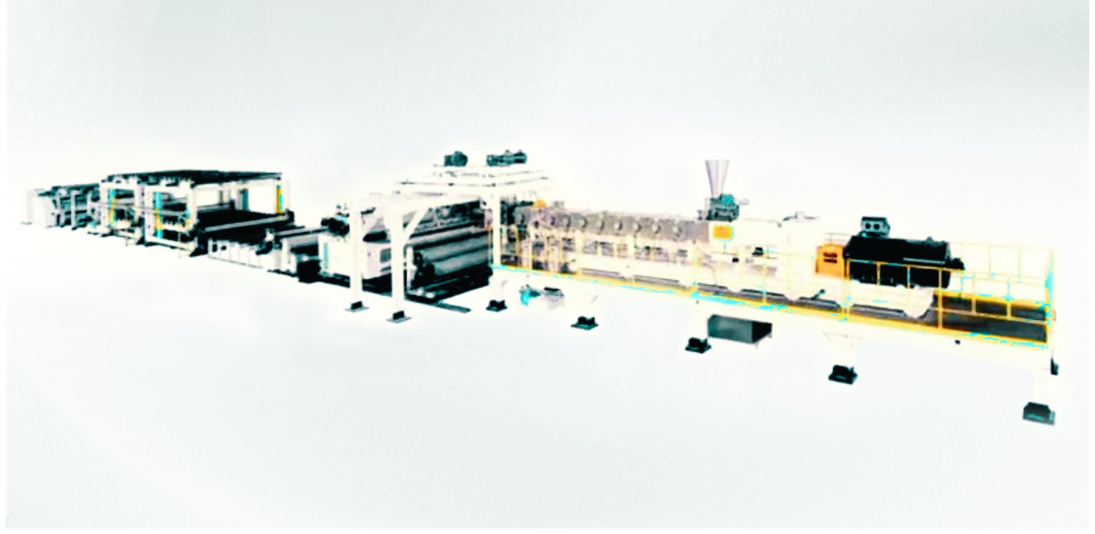 PVB Interlayer Film Production Line manufactured by BENK Machinery