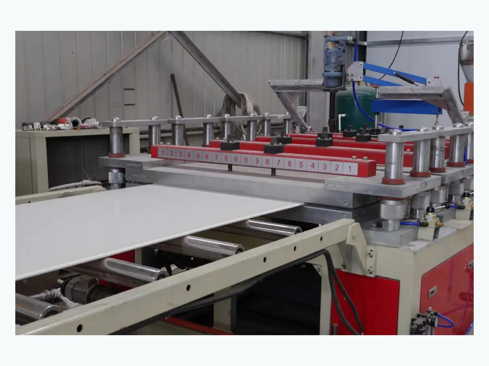 PVC foam board cooling rack