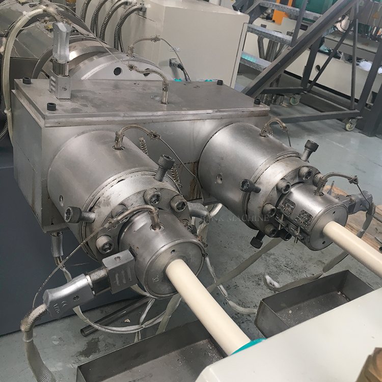 PVC Pipe Double Cavity Extrusion Line manufactured by BENK Machinery