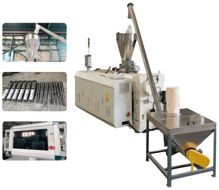 PVC Pipe Four Cavity Extrusion Line manufactured by BENK Machinery