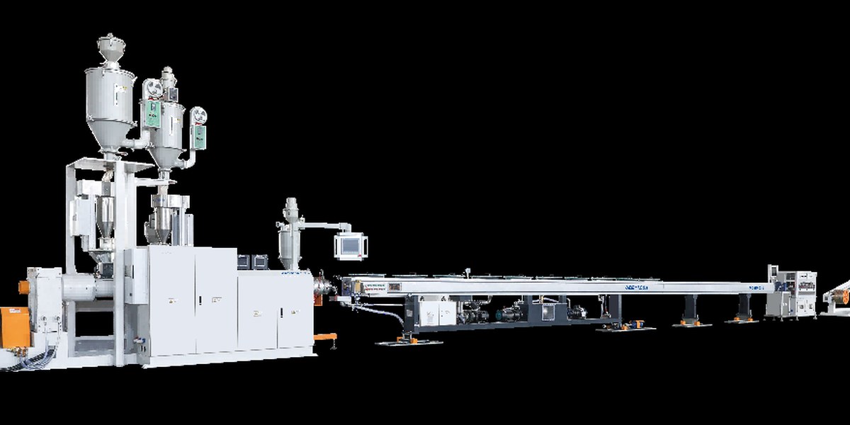 Ribbed-wall Silicon-core Microduct Production Line manufactured by BENK Machinery