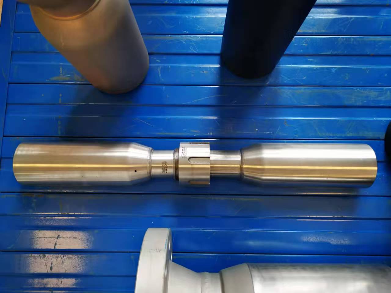 RTP pipe connectors and end fittings for jointing and testing