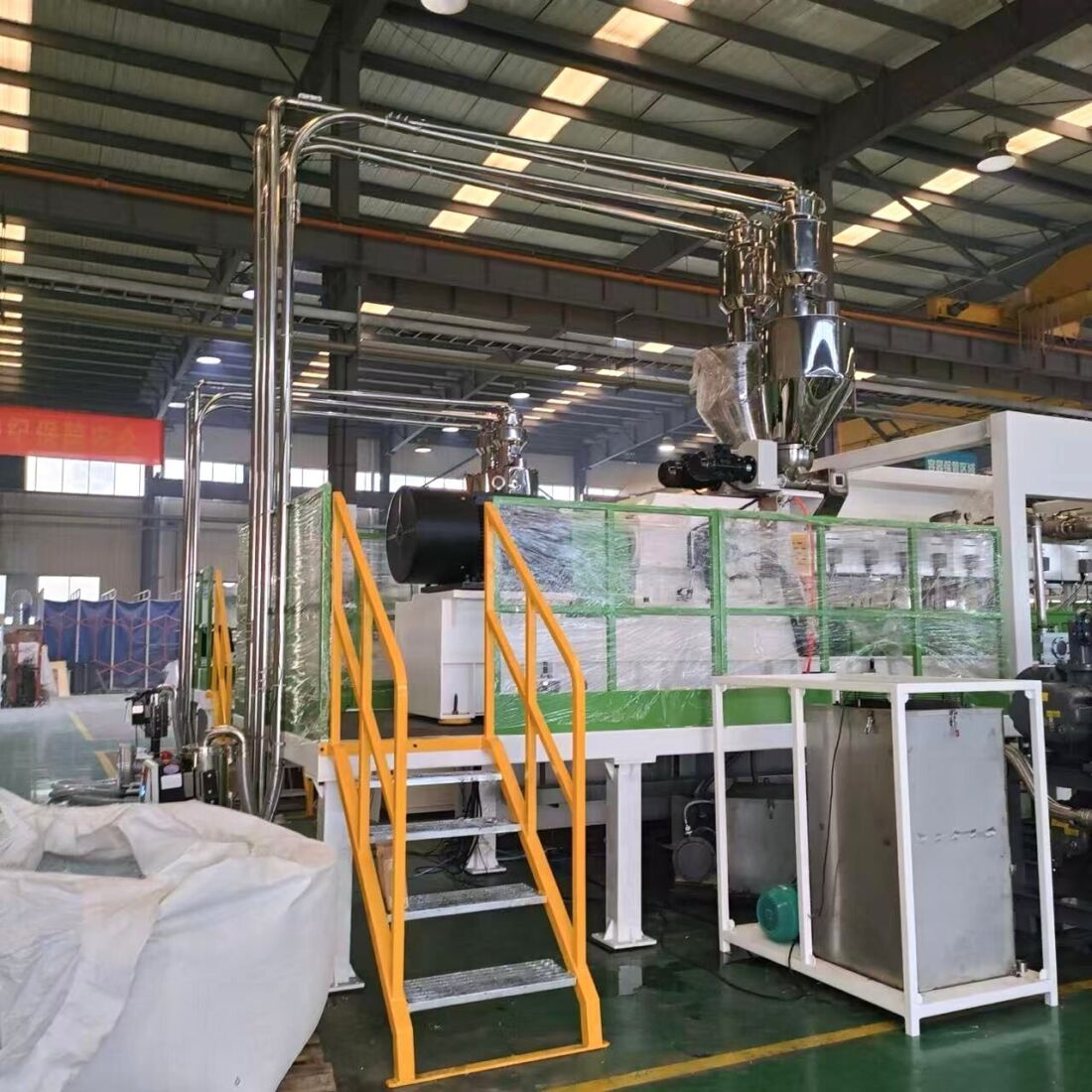 PP PET PS PLA sheet extrusion line - main extruder unit