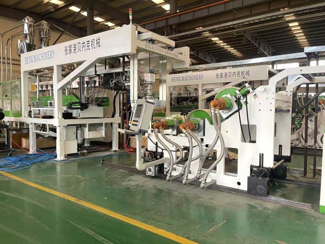 PP PET PS PLA sheet extrusion line - three roll calender